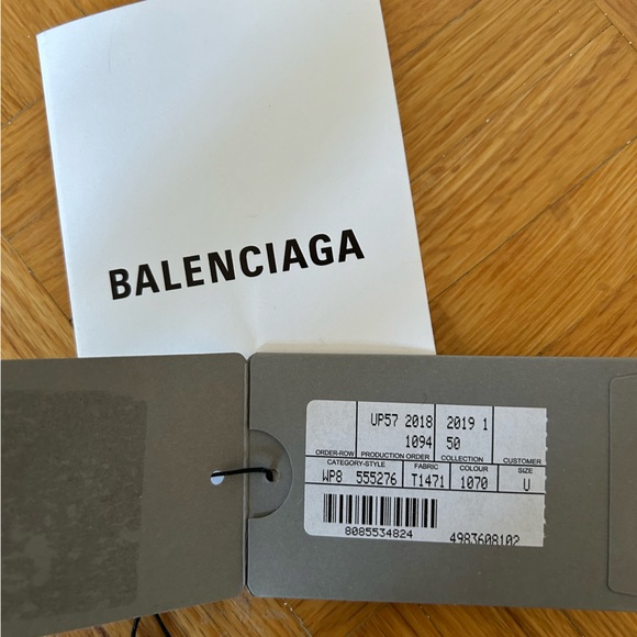 Balenciaga - Allover Logo Scarf Authentic - Picture 3 of 3